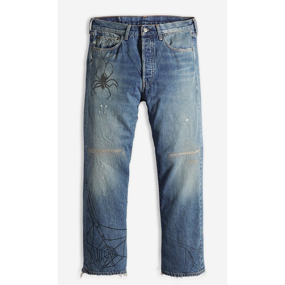 LVC Levi's Vintage Clothing 1984 501 Tangled Web Selvedge Jeans 133 of 501 26x27